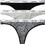 Calvin Klein Βαμβακερά Γυναικεία String 3Pack LV00QD5209-H03