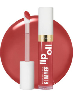 Revlon Mass Market Super Lustrous Glimmer 008 Just Toasty Lip Oil με Χρώμα 3.8ml