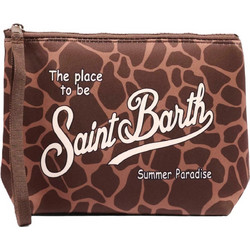 Mc2 Saint Barth Aline ALIN001-00900L Γυναικείο Νεσεσέρ Παραλίας Καφέ