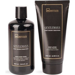 IDC Institute Gentleman's Hair & Body Wash 300ml + Body Lotion 200ml