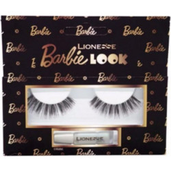 Lionesse BRB-030 Βλεφαρίδες Ενιαίες Σετ με Κόλλα 2τμχ 8697888040055