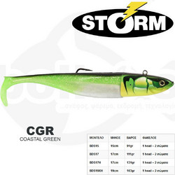 Storm 360 GT Coastal Biscay Deep Shad Τεχνητό Δόλωμα Ψαράκι 19cm 163gr CGR Green