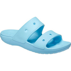 Crocs Classic Γυναικείες Παντόφλες Καλοκαιρινές Ανατομικές Γαλάζιες 206761-411