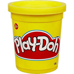 Hasbro Play-Doh Πλαστοζυμαράκι Μονό Βαζάκι Κίτρινο 112gr