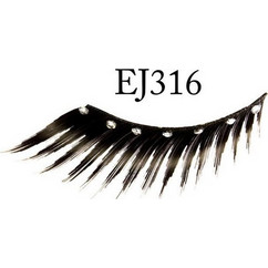 EJ316 Βλεφαρίδες Ενιαίες 2τμχ BBAY-18689