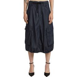 G-Star RAW Μίντι Φούστα Τζιν Cargo Navy Μπλε D28913-E505-082