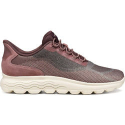 Geox Spherica Plus Γυναικεία Sneakers Μπορντό D6818A 0ZG22 C8014