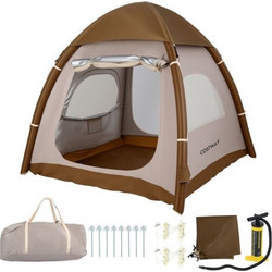 Costway Σκηνή Camping Ιγκλού 4 Ατόμων 280x280x196cm NP13073CF