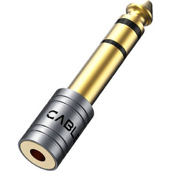 Cabletime CT-6M3F-AG Αντάπτορας Ήχου 6.35mm Male to 3.5mm Female