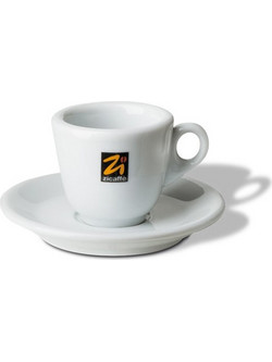 ZiCaffe Φλιτζάνι Espresso Πορσελάνης Λευκό ZCFSPC