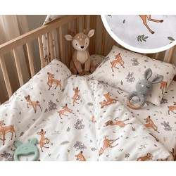 MayHome Deer Βρεφικό Μαξιλάρι Ύπνου Υποαλλεργικό 40x30cm