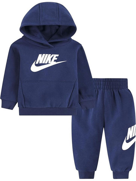Nike Βρεφικό Σετ Φόρμας για Αγόρι Χειμωνιάτικο Navy Μπλε 66L135-U90
