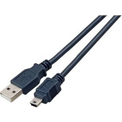 EFB Elektronik K5250SW.1V2 Καλώδιο USB-A Male 2.0 to USB-B Mini Male 1m Black