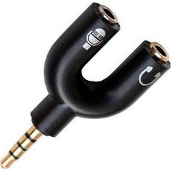 Foyu FO-S03 Αντάπτορας Ήχου 3.5mm Male to 2x 3.5mm Female