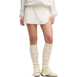 Puma Μίνι Φούστα Υφασμάτινη Σορτς Εκρού 638734-87