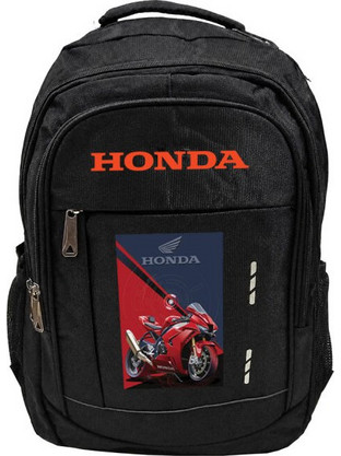Takeposition Honda Σχολική Τσάντα Πλάτης Δημοτικού Μαύρη 978-9120