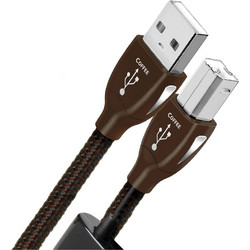 AudioQuest Coffee Καλώδιο Braided USB-A Male 2.0 to USB-B Male 0.75m Brown