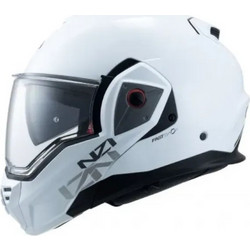 Nzi Fastback Duo White Κράνος Μηχανής Flip-Up
