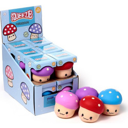 Puckator Mushroom Squishy Διάφορα Χρώματα