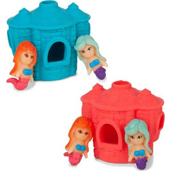 Keycraft Stretchy Mermaid & Castle Squishy Διάφορα Χρώματα
