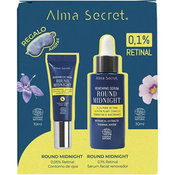 Alma Secret Round Midnight Retinal Serum 0.1% & Retinal Eye Contour 10ml + Eye Mask 30ml