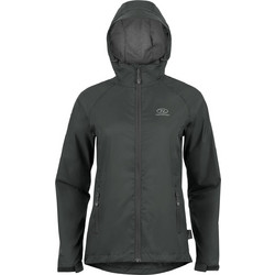 Highlander Γυναικείο Μπουφάν Softshell Μακρύ Αδιάβροχο Ανθρακί JAC077L-DGY