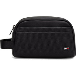 Tommy Hilfiger Foundation Ανδρικό Νεσεσέρ Ταξιδίου με Θήκες Μαύρο