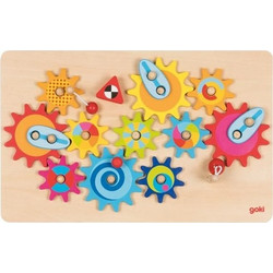 Goki The Great Cogwheel Game XXL Γρανάζια Ξύλινα