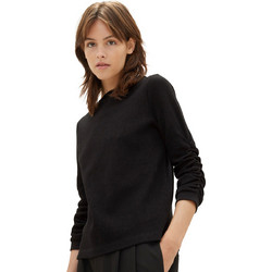 Tom Tailor Γυναικείο Χειμερινό Top Ριπ Μαύρο 1039342-14482