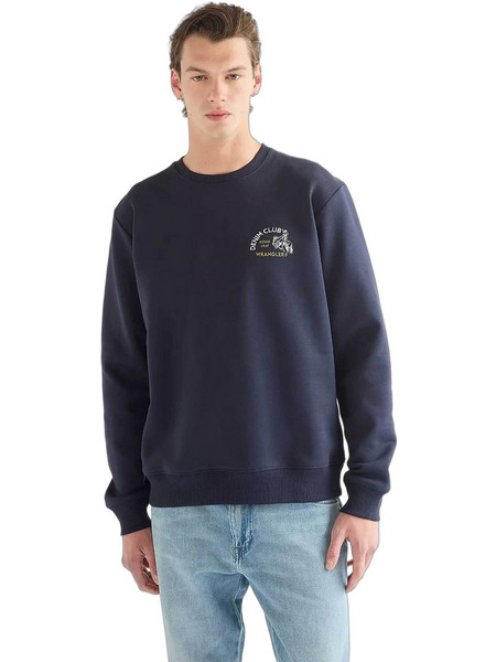 Wrangler Ανδρικό Φούτερ Navy Μπλε 112387040