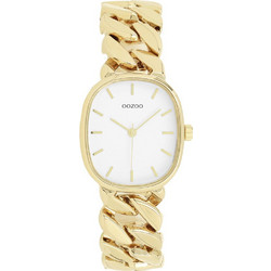 Oozoo Timepieces Γυναικείο Ρολόι με Χρυσό Μεταλλικό Μπρασελέ C11717