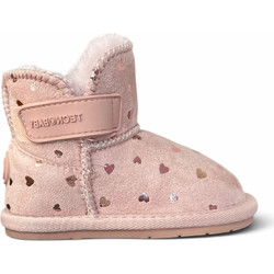 Conguitos Παιδικά Μποτάκια Ροζ Suede με Σκρατς & Γούνα TESH501011