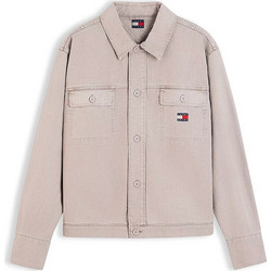 Tommy Jeans Ανδρικό Μπουφάν Χειμωνιάτικο Puffer Μπεζ DM0DM23919-PKE
