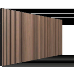 Vicoustic VicStrip Spacer Kit Ηχοαπορροφητικά Πάνελ 59.5x119cm 4τμχ Dark Walnut