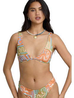 Billabong Le Surf Reversible Bikini Top Τριγωνάκι Πολύχρωμο 24O171604-ORM