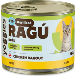 Yoggies Vet+ Sterilised with Chicken Ragout 185gr