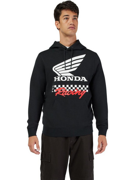 Fox Racing Ανδρικό Φούτερ με Κουκούλα & Τσέπες Μαύρο 34698-001