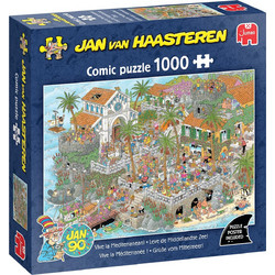 Puzzle Jumbo Jan Van Haasteren Vive la Mediterranean 1000 Κομμάτια