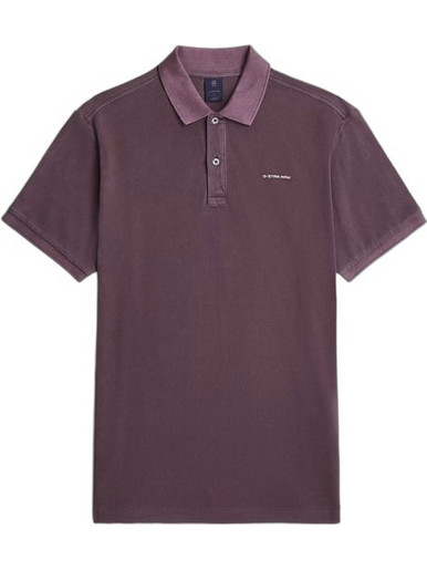 G-Star RAW Ανδρική Μπλούζα Polo Κοντομάνικη Μωβ D30531-E582-G217
