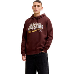 Jack & Jones Ανδρικό Φούτερ με Κουκούλα & Τσέπες Μπορντό 12299467