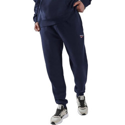 Reebok Ανδρικό Παντελόνι Φόρμας με Λάστιχο Navy Μπλε 100265184