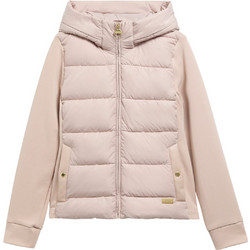 Barbour Γυναικείο Μπουφάν Χειμωνιάτικο Puffer Μακρύ Μπεζ LQS0073-PI15