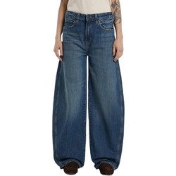 Dickies Maricopa Γυναικείο Τζιν Παντελόνι Barrel Εφαρμογή Navy Μπλε DK0A8C2IL891