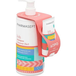 Pharmasept Παιδικό Σετ Περιποίησης Μαλλιών Σαμπουάν 1lt + Gel 30ml