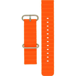 Hoco 46945 Watchband Λουράκι Σιλικόνης Orange (Universal 20mm)