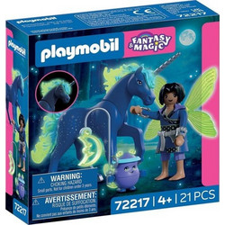 Playmobil Fantasy & Magic Μονόκερος Φεγγαρόλουστος & Νεράιδα για 4+ Ετών 72217