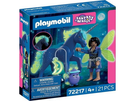 Playmobil Fantasy & Magic Μονόκερος Φεγγαρόλουστος & Νεράιδα για 4+ Ετών 72217