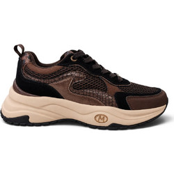 Mexx Γυναικεία Sneakers Flatforms Καφέ M1001000963W
