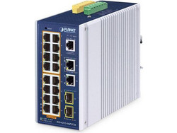 Planet IGS-4215-16P2T Managed L2 Switch με 16 Θύρες Ethernet 1000Mbps και 2 SFP θύρες