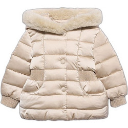Abel & Lula Παιδικό Μπουφάν Χειμωνιάτικο Puffer Μπεζ 16-05813-072